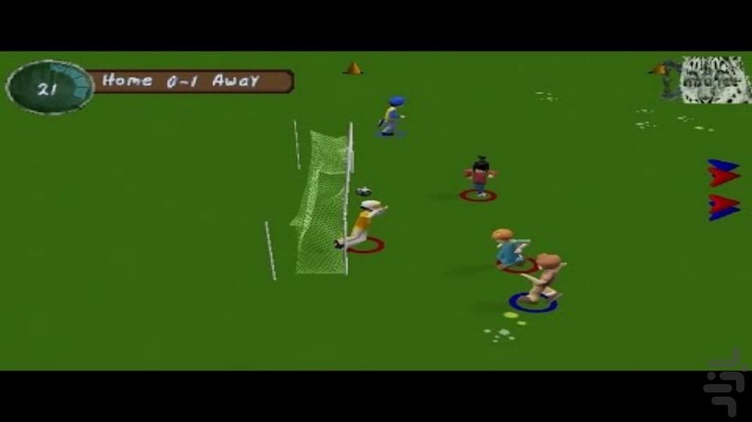 xs junior league football - Gameplay image of android game