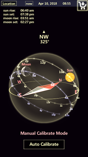 Sun & Moon Tracker - Image screenshot of android app