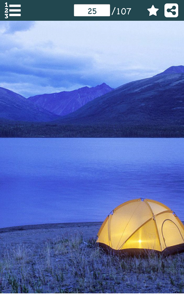 Camping Ideas - Image screenshot of android app