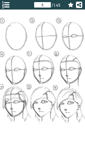 Learn to Draw -Step by Step Tutorials for Beginner - Image screenshot of android app