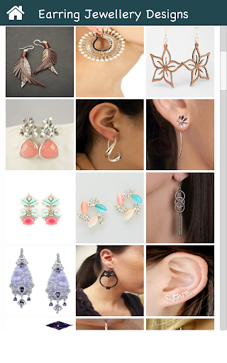 Earring Design Ideas - Image screenshot of android app