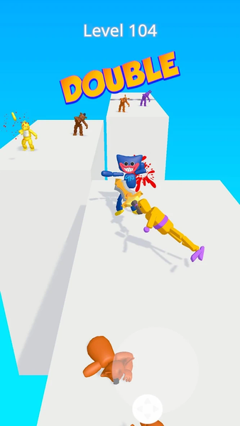 Ragdoll Fighting Run - Gameplay image of android game