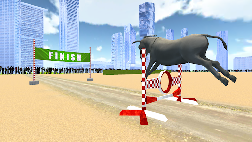 Jumping Donkeys Champions-Donkey Racing Simulator - Image screenshot of android app