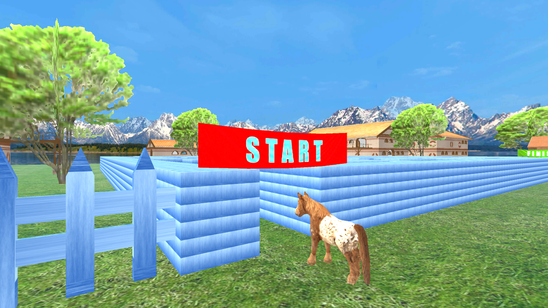 Horse Maze Run - Image screenshot of android app
