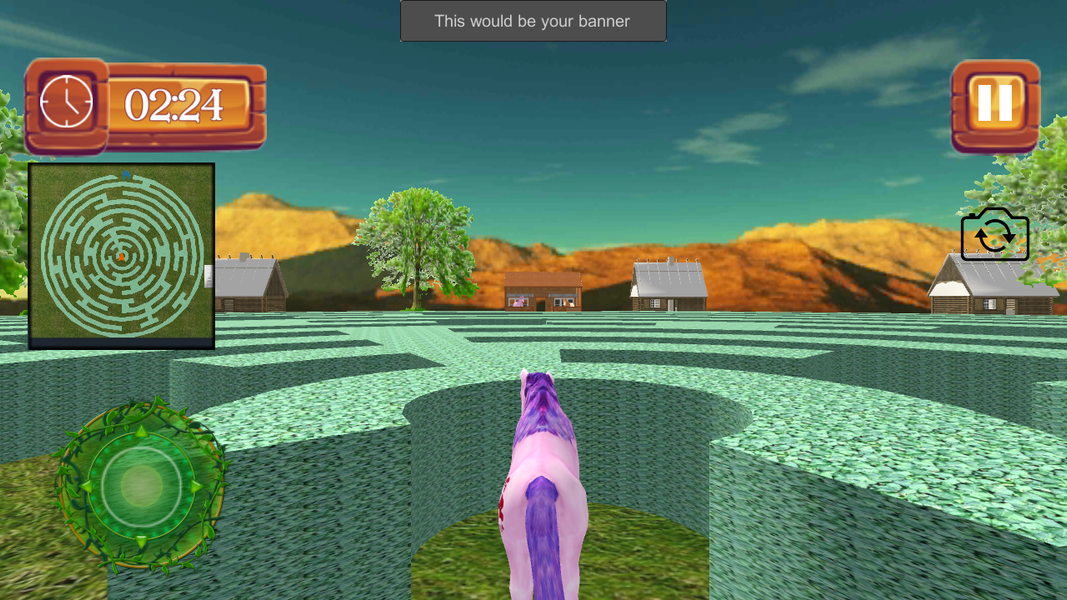 Horse Maze Run - Image screenshot of android app