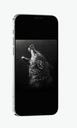 Wolf Live Wallpaper - Image screenshot of android app