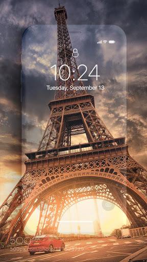 Paris Wallpaper - Eiffel Tower - Image screenshot of android app