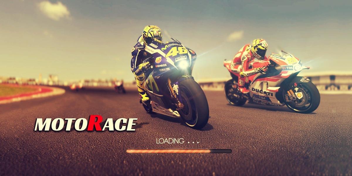 MotoRace - Gameplay image of android game