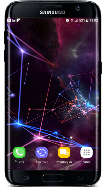 Sci_Fi Particle Plexus 3D Live Wallpaper - عکس برنامه موبایلی اندروید