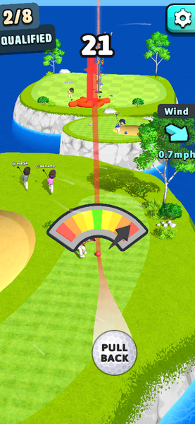 Golf Guys - Gameplay image of android game