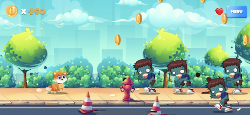 Doge Dash - Gameplay image of android game