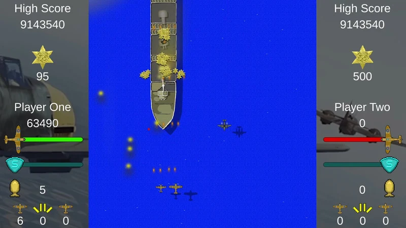 Wings Of WW2 - Gameplay image of android game