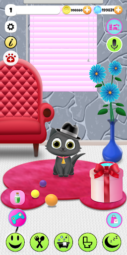 PawPaw Cat | Talking Pet - Gameplay image of android game