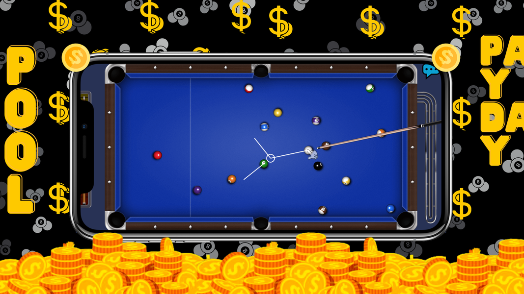 Pool Payday Win Real Cash - Gameplay image of android game