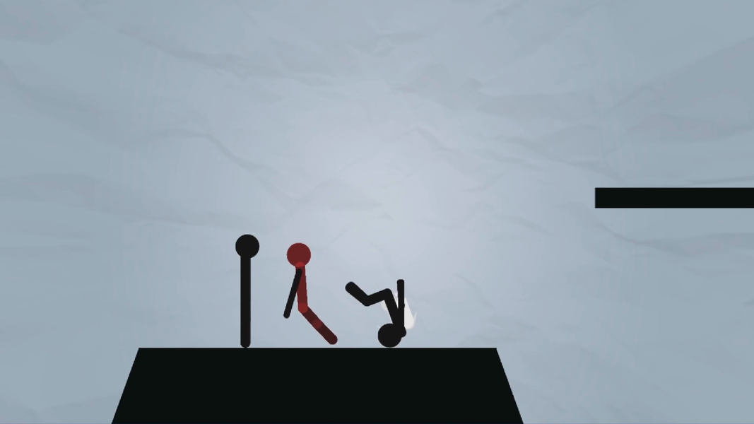 Stickman Jetpack Challenge - Gameplay image of android game