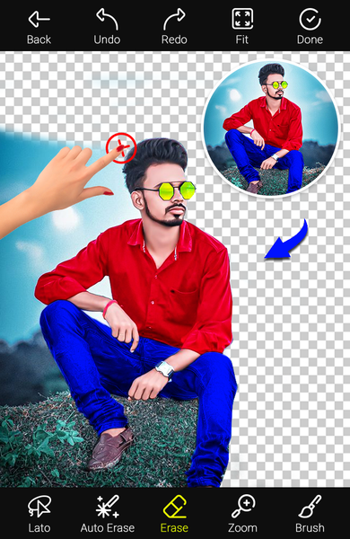 Garden Photo Editor - عکس برنامه موبایلی اندروید