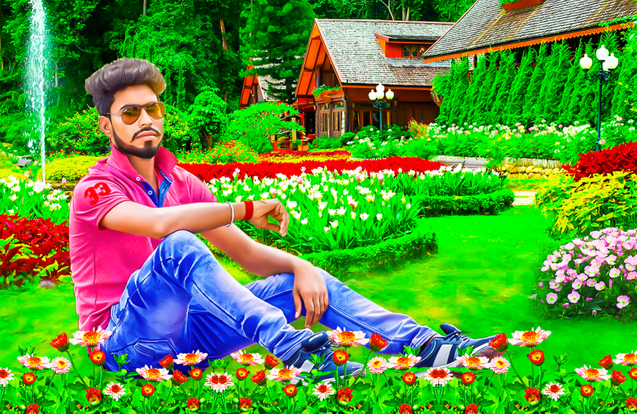 Garden Photo Editor - عکس برنامه موبایلی اندروید
