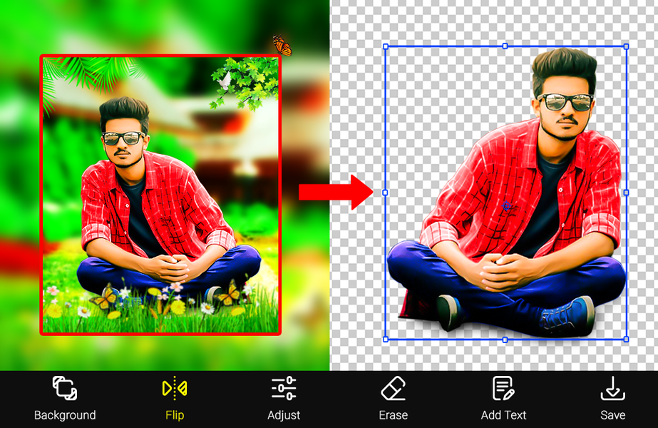 Garden Photo Editor - عکس برنامه موبایلی اندروید