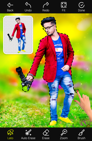 Garden Photo Editor - عکس برنامه موبایلی اندروید