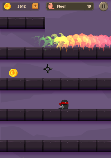 Worm Bounce - worms jump king - Gameplay image of android game