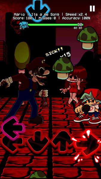 Horry.EXE Digital Music Battle - Gameplay image of android game