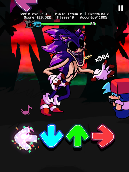 Horry.EXE Digital Music Battle - Gameplay image of android game