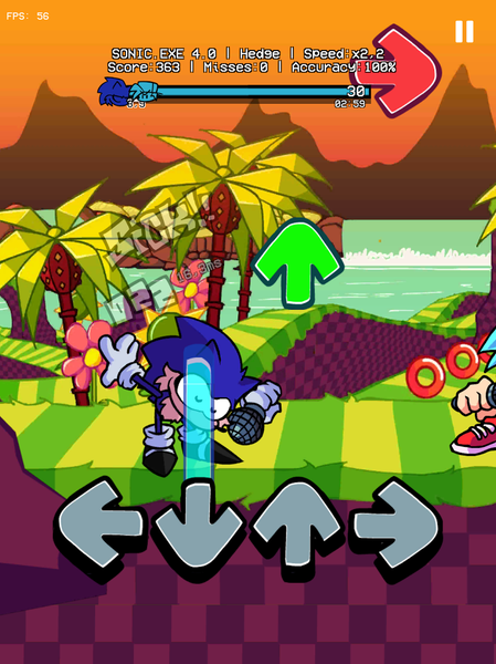 Horry.EXE Digital Music Battle - Gameplay image of android game