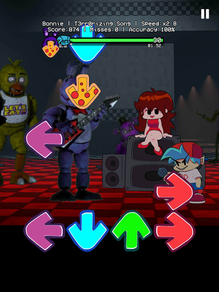 Horry.EXE Digital Music Battle - Gameplay image of android game