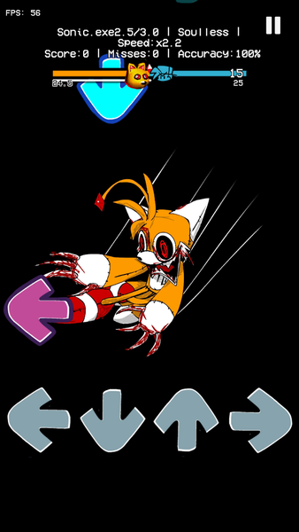 Horry.EXE Digital Music Battle - Gameplay image of android game