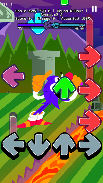 Horry.EXE Digital Music Battle - Gameplay image of android game