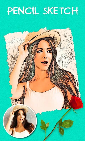 Pencil Sketch Effect - Photo D - عکس برنامه موبایلی اندروید