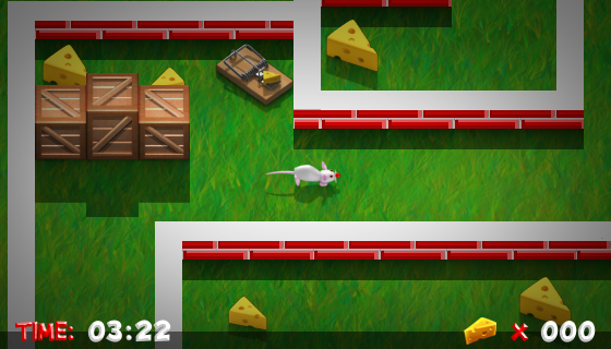 Lab Rat - Escape the maze - Gameplay image of android game