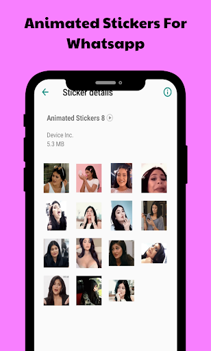 Memes Animated stickers for WhatsApp - Image screenshot of android app