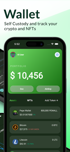 Pepe Wallet: DeFi Crypto - Image screenshot of android app