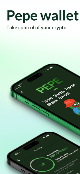Pepe Wallet: DeFi Crypto - Image screenshot of android app