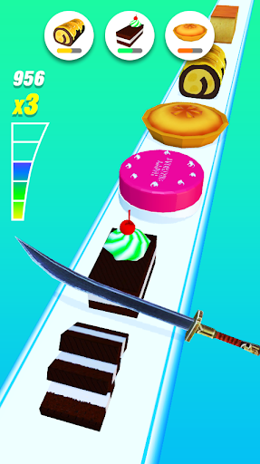 Food Slicer -Food Cutting Game - Gameplay image of android game