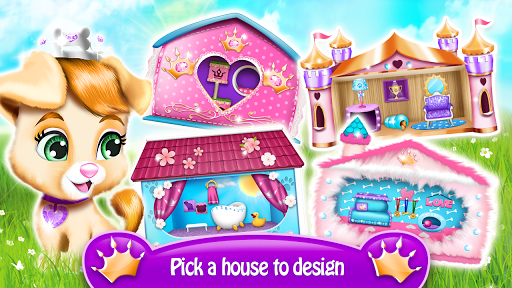 Pet House Game Princess Castle - Image screenshot of android app