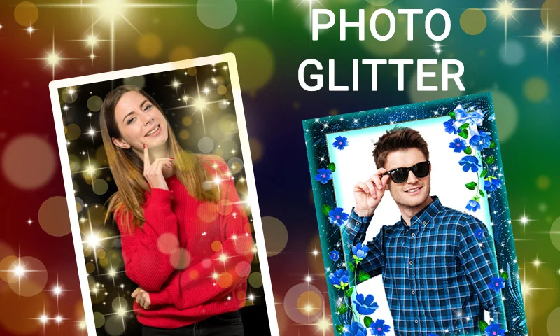 Photo Glitter Sparkle Effects - عکس برنامه موبایلی اندروید