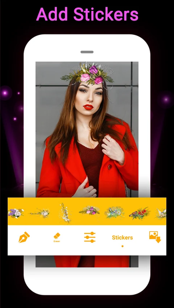 Photo Glitter Sparkle Effects - عکس برنامه موبایلی اندروید