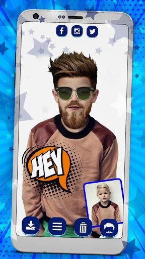 Boy Hair Changer - Hair Style Photo Editor - عکس برنامه موبایلی اندروید
