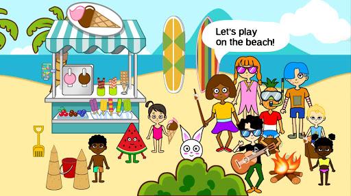 Picabu Vacation : Summer & Beach - Gameplay image of android game
