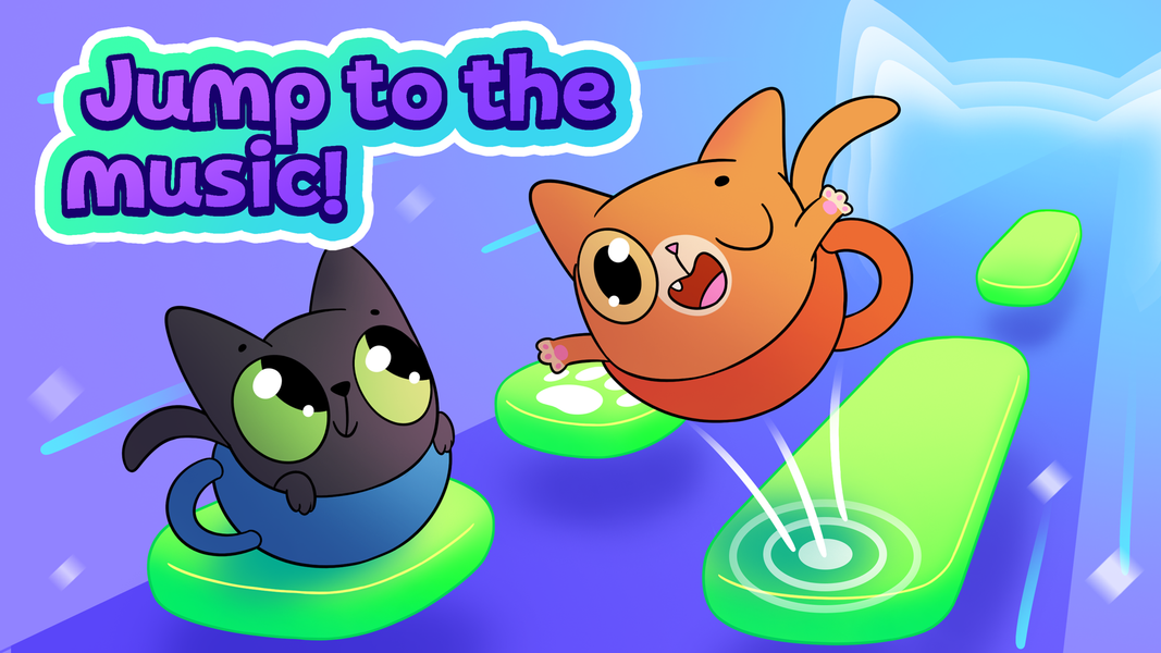 Cat-Cup Dance - عکس بازی موبایلی اندروید