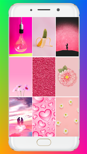 Pink Wallpaper HD - Image screenshot of android app