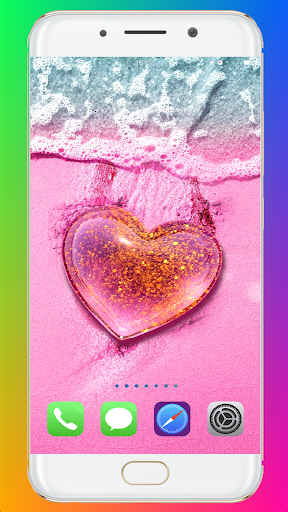 Pink Wallpaper HD - Image screenshot of android app