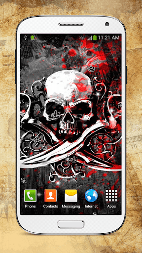 Pirates Live Wallpaper - Image screenshot of android app