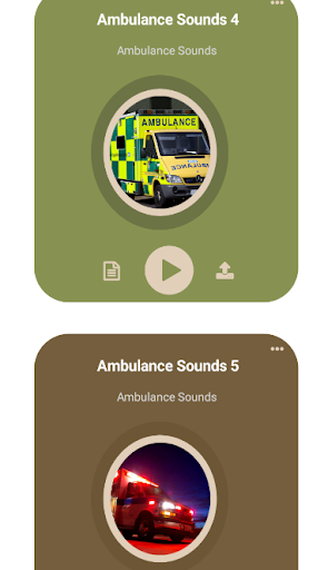 Ambulance Sirens Loud - Image screenshot of android app