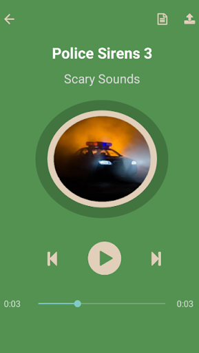 Police Sirens‏ Loud - Image screenshot of android app