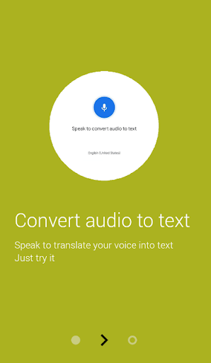 Voice to text‏ - Voice Typing - Image screenshot of android app