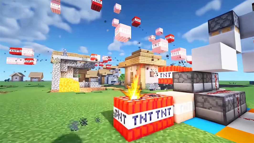 Pixel Craft Destruction Master - عکس بازی موبایلی اندروید