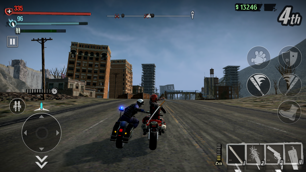 Road Redemption Mobile - Gameplay image of android game
